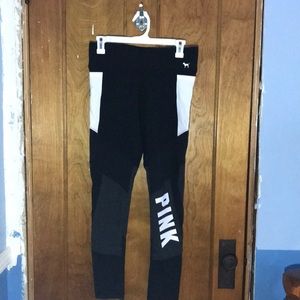 Pink workout leggings